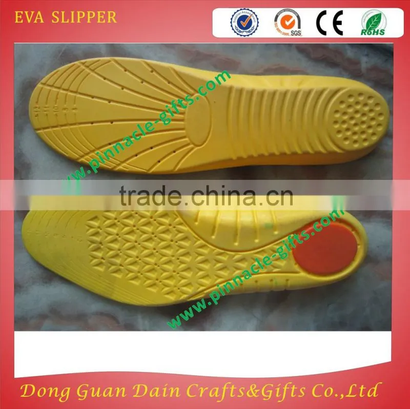 Comfortable PU insoles for shoes base on custom designs