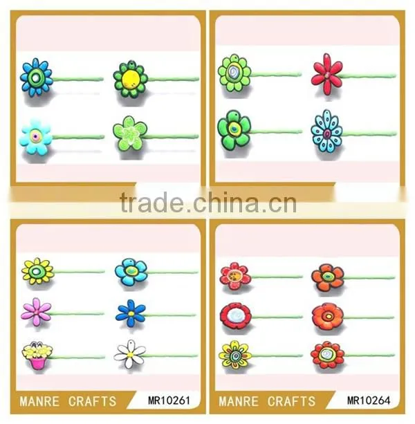2015 animals ribbon hair clips and best sale for children