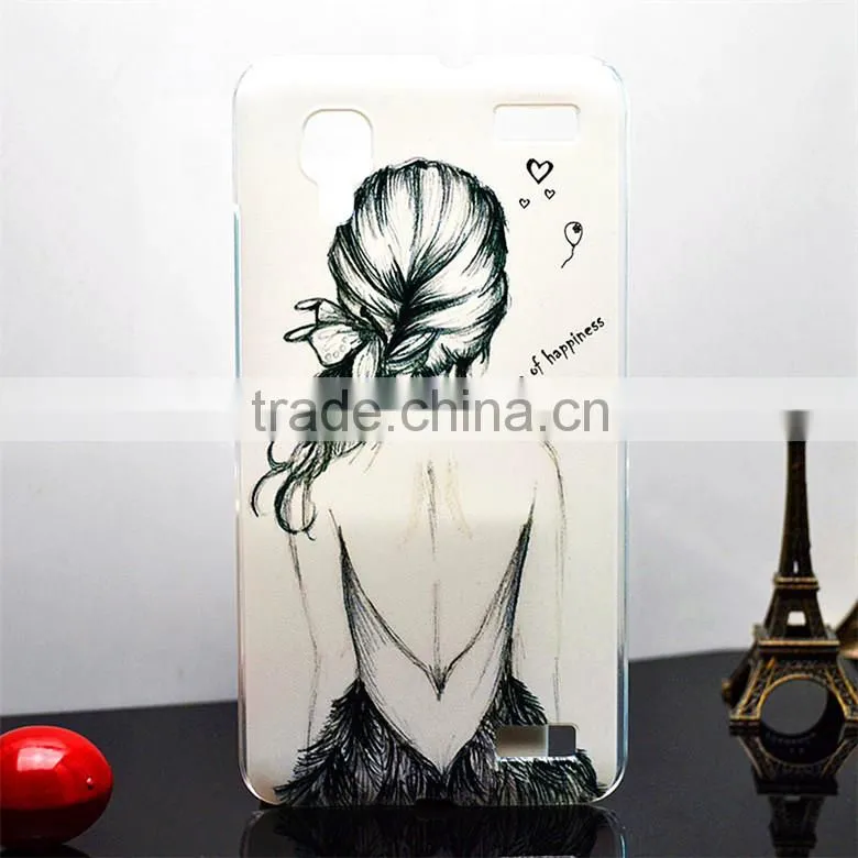 pc/tpu phone case with color Printing style for Vivo X5