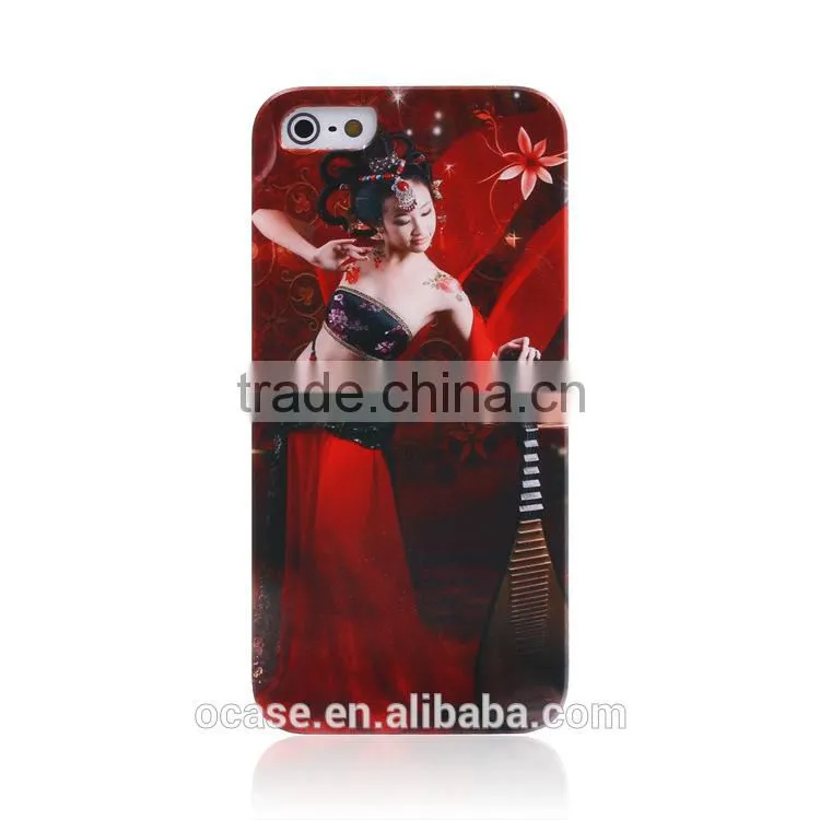 Chinese Style Luxury Sublimation 3D Craft Hard Case For iPhone 6s Cover.