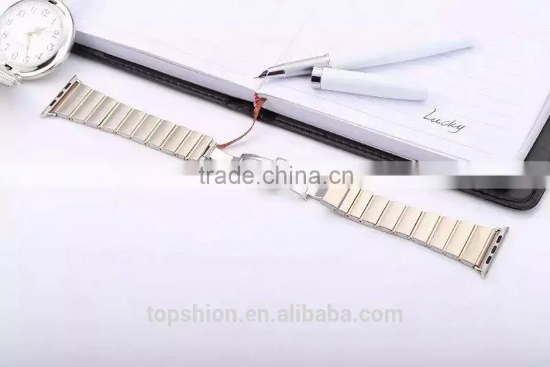 New for Apple Watch Band Stainless Steel, Luxury Metal Strap For Apple iWatch