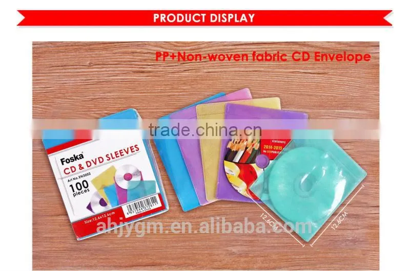 Good Quality PP/Non-woven Fabric CD Envelope