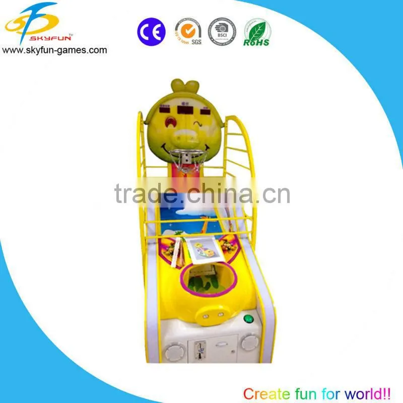 New kids basketball arcade game machine/coin operated machine for sale