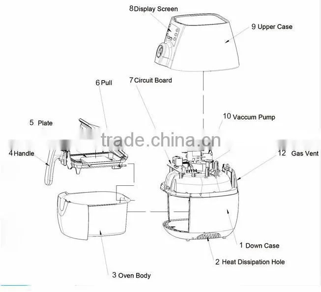 MINI 3D Vacuum Sublimation Machine for Phone case/Mugs Heat Transfer Printing Machine JG-m1