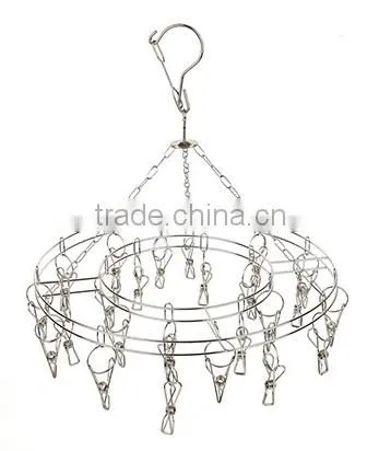 stainless steel socks clothes hangers