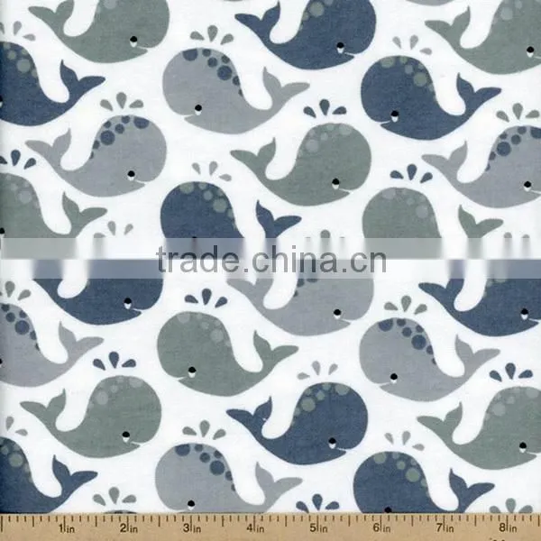 printed flannel fabric, flannel fabric for baby, 20s*10s 40*42 100% cotton flannel, one side flannel for baby sleeping bag