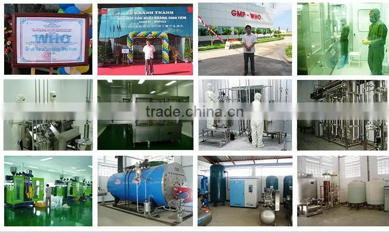 Freeze dryer, ultrasonic washing machine, sterilizer, filling and sealing machine