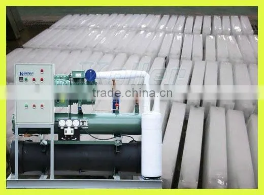 Industrial Hard Block Ice Machine for Hot Areas