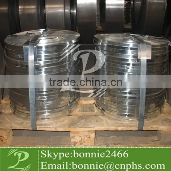 White painted perforated steel strip