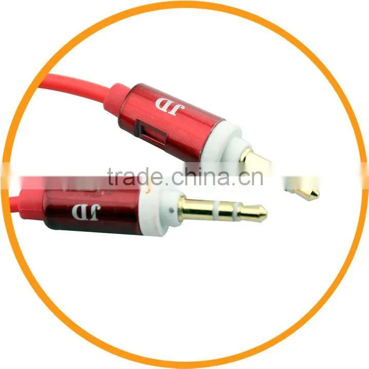 2M 6.5FT Flexible Spring 3.5mm Car Jack Male Extend Stereo Audio AUX Cable from dailyetech