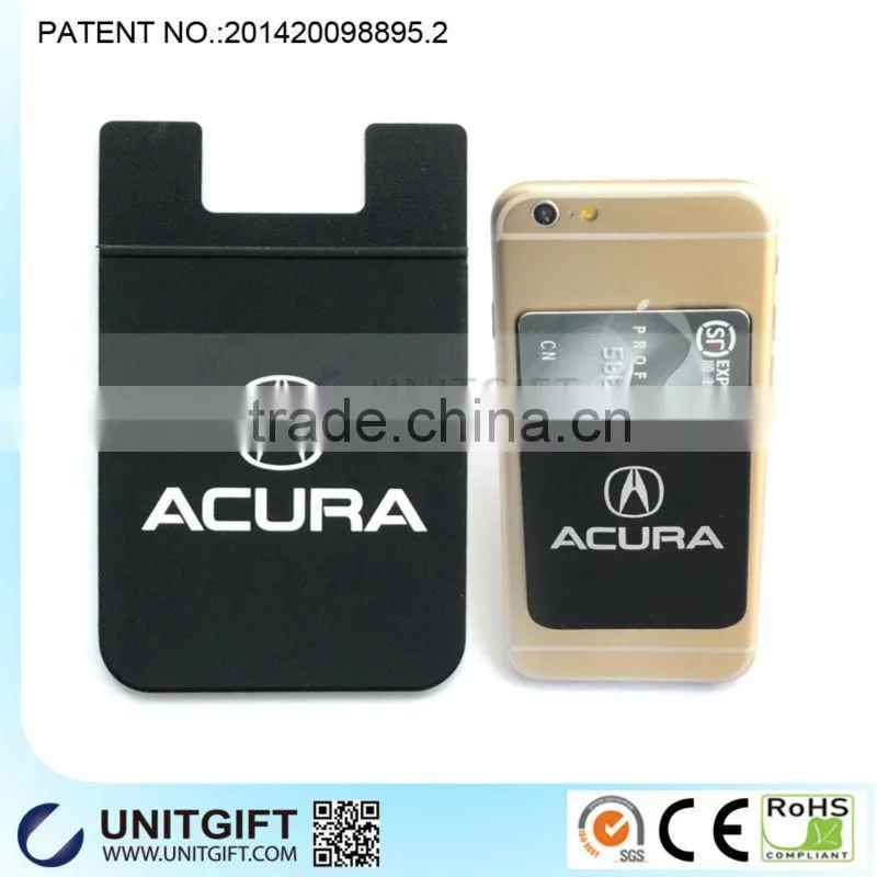 Colorful phone stand silicone mobile phone display stand with custom logo