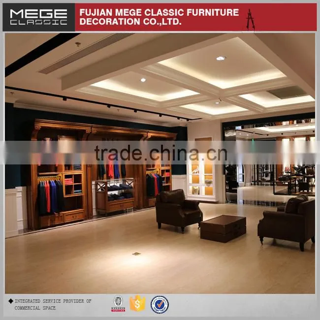 Luxury Garment Store Wooden Cash Counter, Cash Register Counter