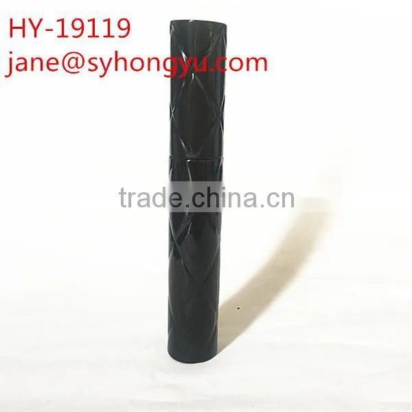 Plastic mascara container