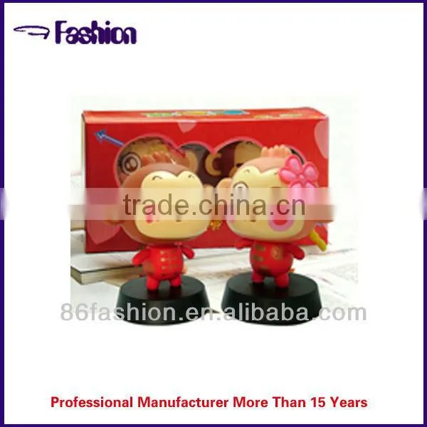 Hot sale plastic bobble head car toys