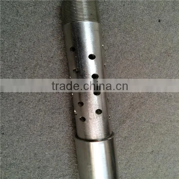 manufacture perforated steel pipe/base pipe/perforated pipe