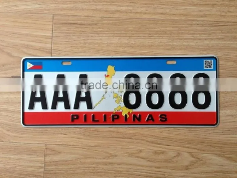 hydraulic press machine for making license plate