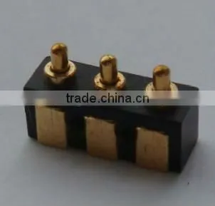 Pogo pin connector,3 pin connector