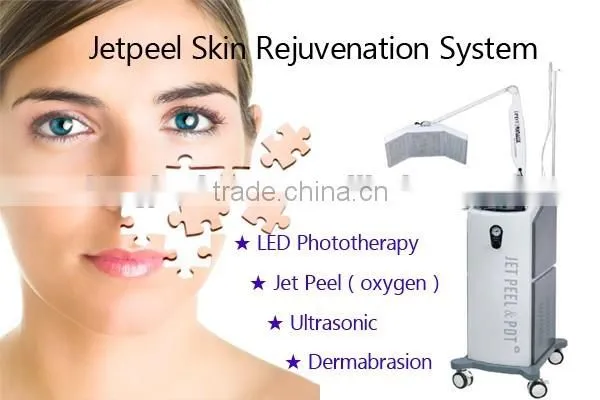 multifunction jet peel machine 4 in 1 Professional Oxygen Jet Peel Oxygen Facial SPA Salon Machine