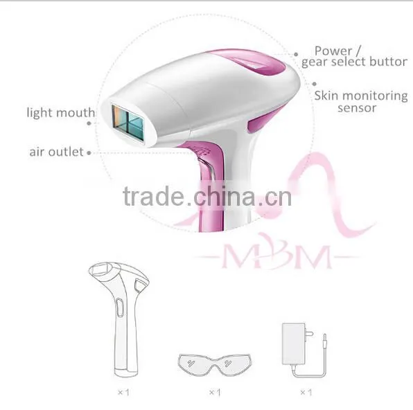 Mini Home Use Diode Laser 808 nm Hair Removal Machine For Face And Body
