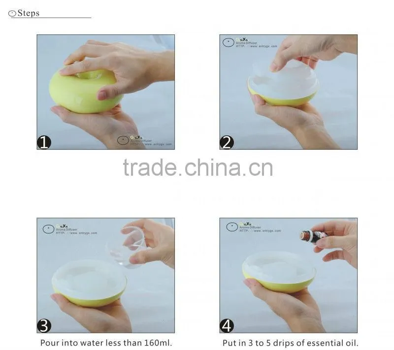More stylish aroma facial products, you never seen that before, the ultrasonic humidifier
