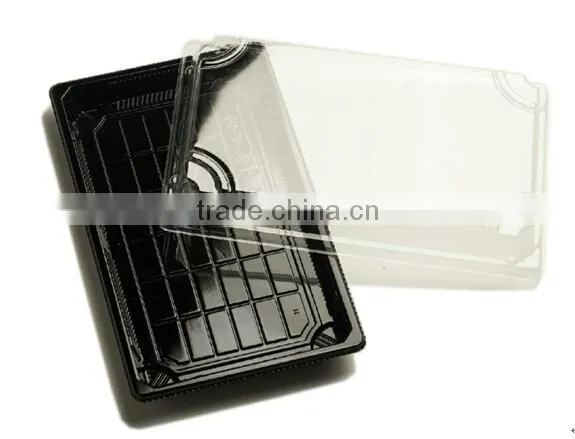 disposable PP sushi plastic tray