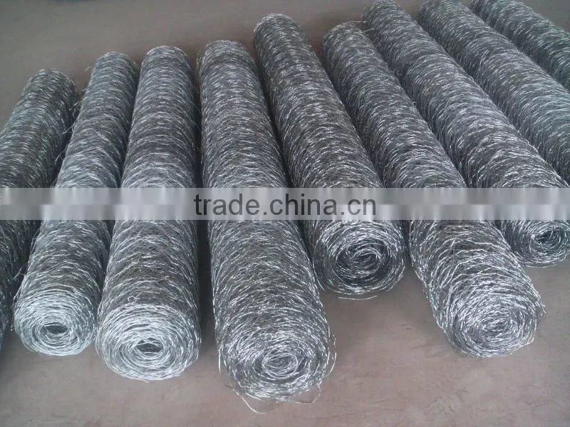 pvc coated hexagonal wire mesh