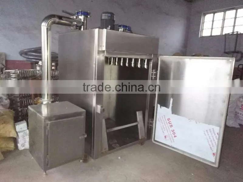 cheap price Automatic fish meat smoking oven,smoke drying machine