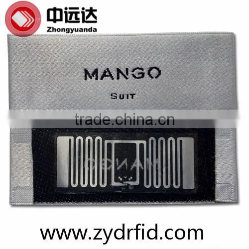 Passive rfid tag UHF RFID Woven Fabric Laundry Tag