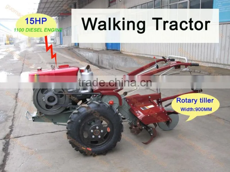 15hp SH151farm walking tractor, hand tractor on sales
