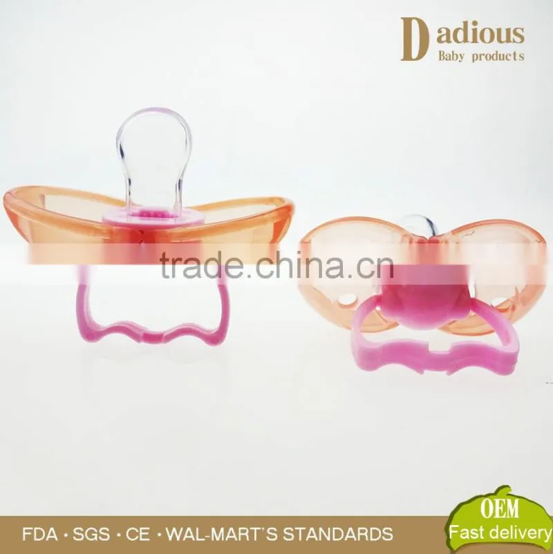 Funny BPA free Baby Infant Dummy Teether Silicone Nipple Soother Pacifier