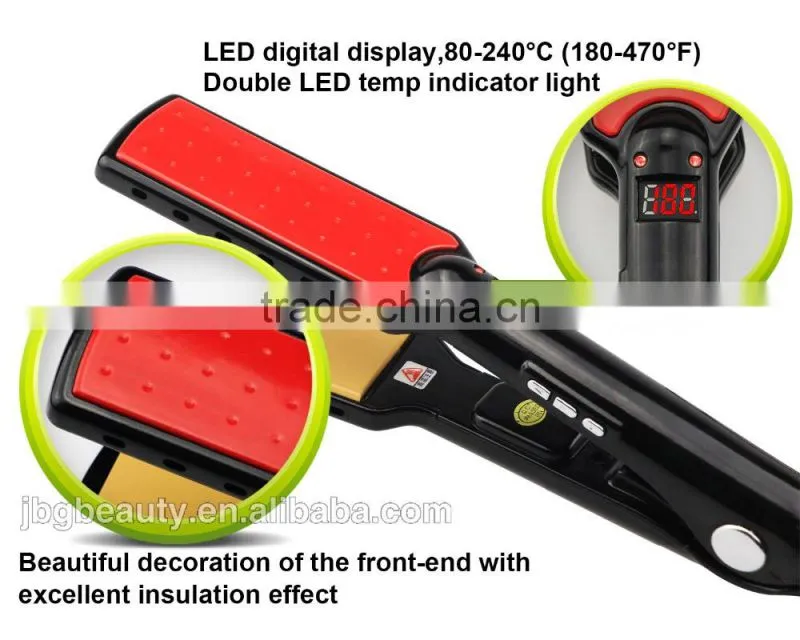 2017 LCD Display Digital Temperature Control Auto Hair Straightener