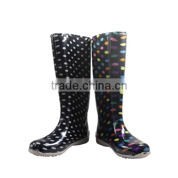 Jelly Rain Boots Shoes,Jelly Wellies Boots,Jelly PVC Boots For Ladies