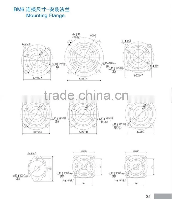 BM Series Hydraulic Motor