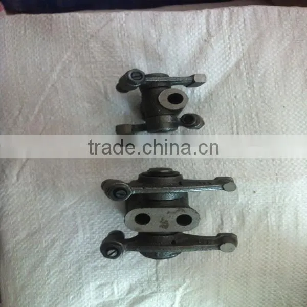 Rocker arm assembly for single cylinder diesel engine