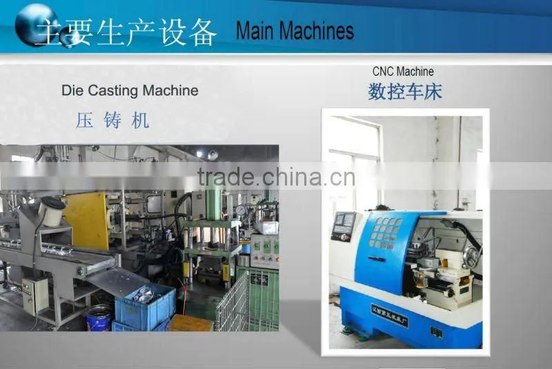 Custom die casting parts by aluminium die casting mould