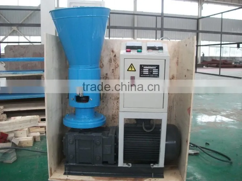 2016 Hot sale New type & High Quality Flat Die Pellet Mill (Roller Turning)