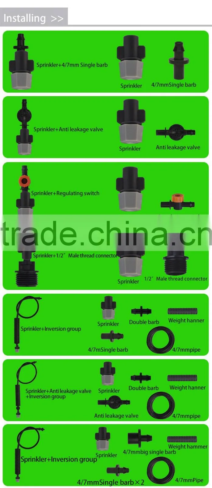 mist sprinkler,garden sprinkler/single atomizer,direct factory