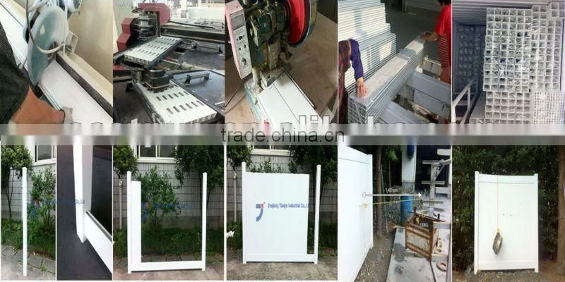 pvc fence mobile fence