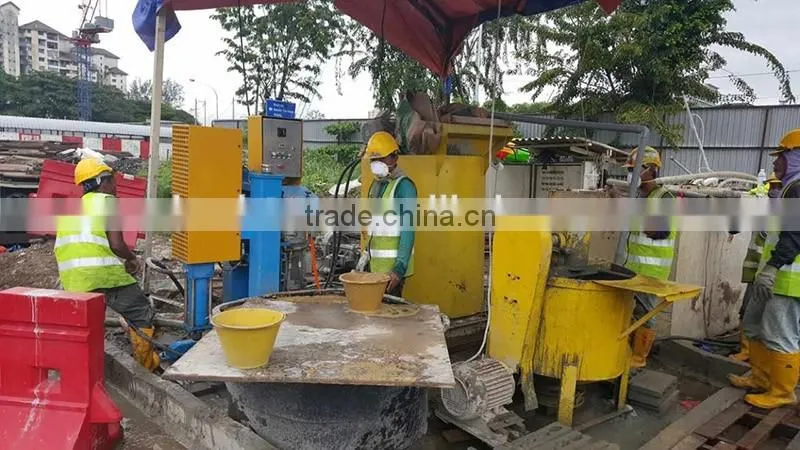 LDH75/100 PI-E vertical sand cement injection grout pump machine