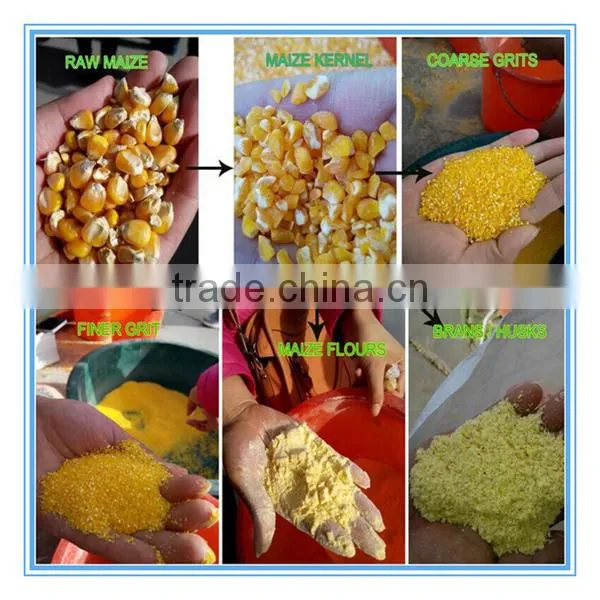 20TPD maize milling machinery price / maize meal production plant