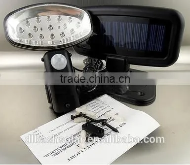 60 led security 180 degree solar motion sensor light