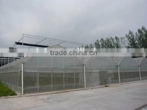 Simple external blinds plastic film greenhouse