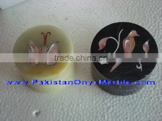 NEW STYLISH JEWELRY BOXES ONYX MARBLE HANDICRAFTS