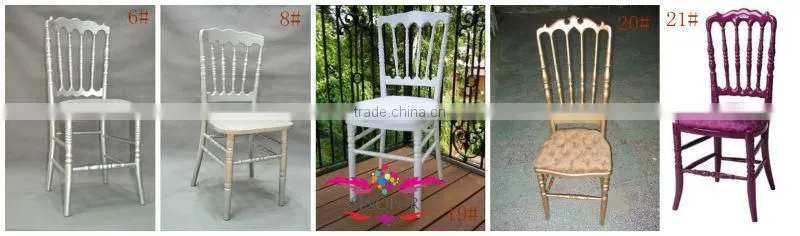 high back wedding hall chairs for bride and groom
