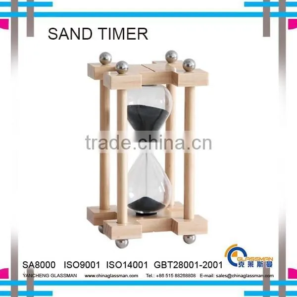 Decorative Sand Clock For Desktop STW60020-BW