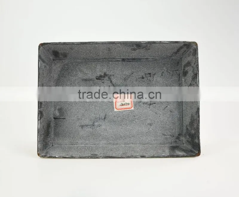hot sale 11 inch large rectangular planters for indoor plants