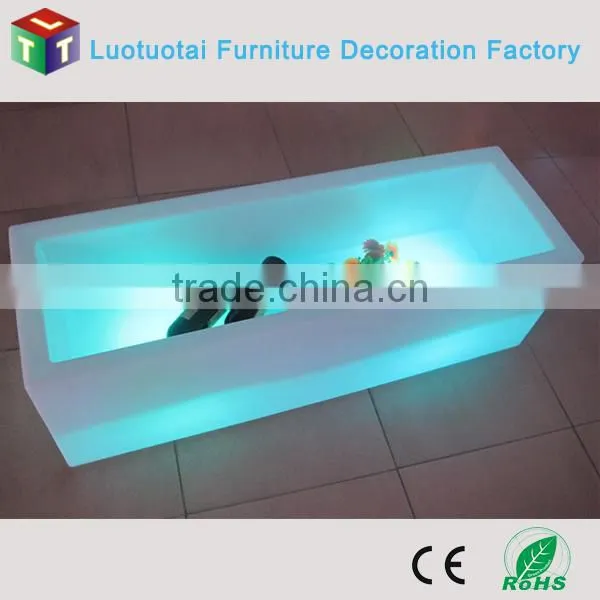 party/event supplies remote control illuminated LED wine cooler/ice bucket