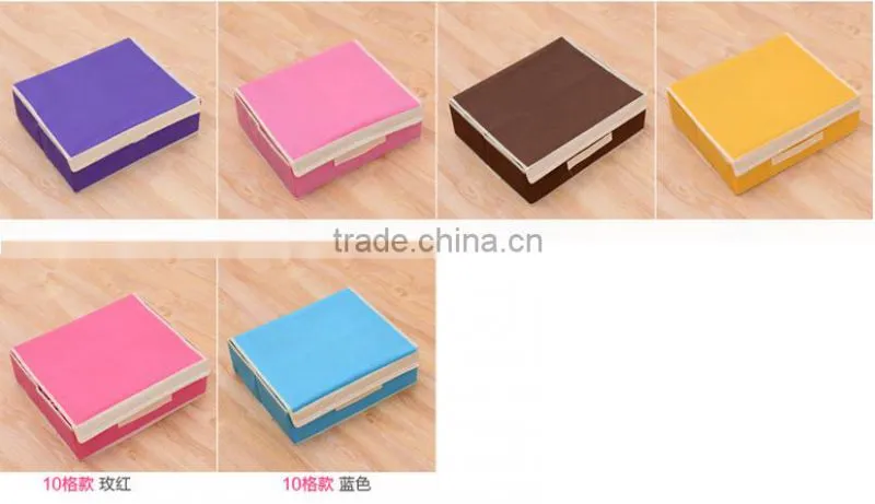 Q1079 Multifunctional folding underwear storage box