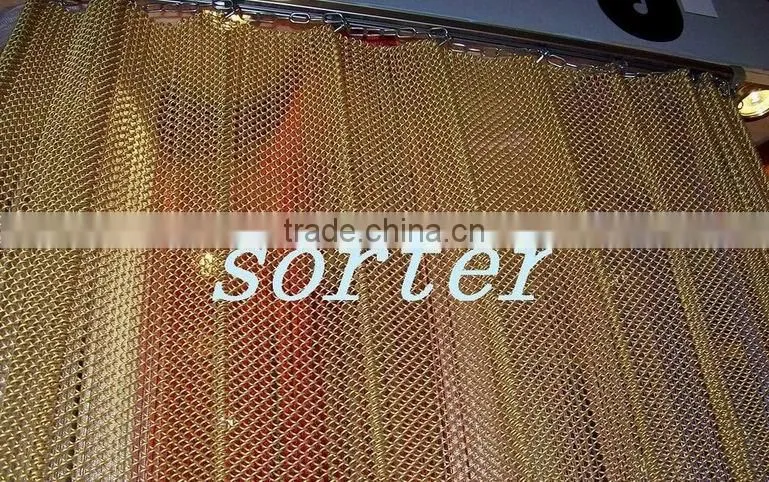 sorter's captinating curtain mesh and decorative wire mesh