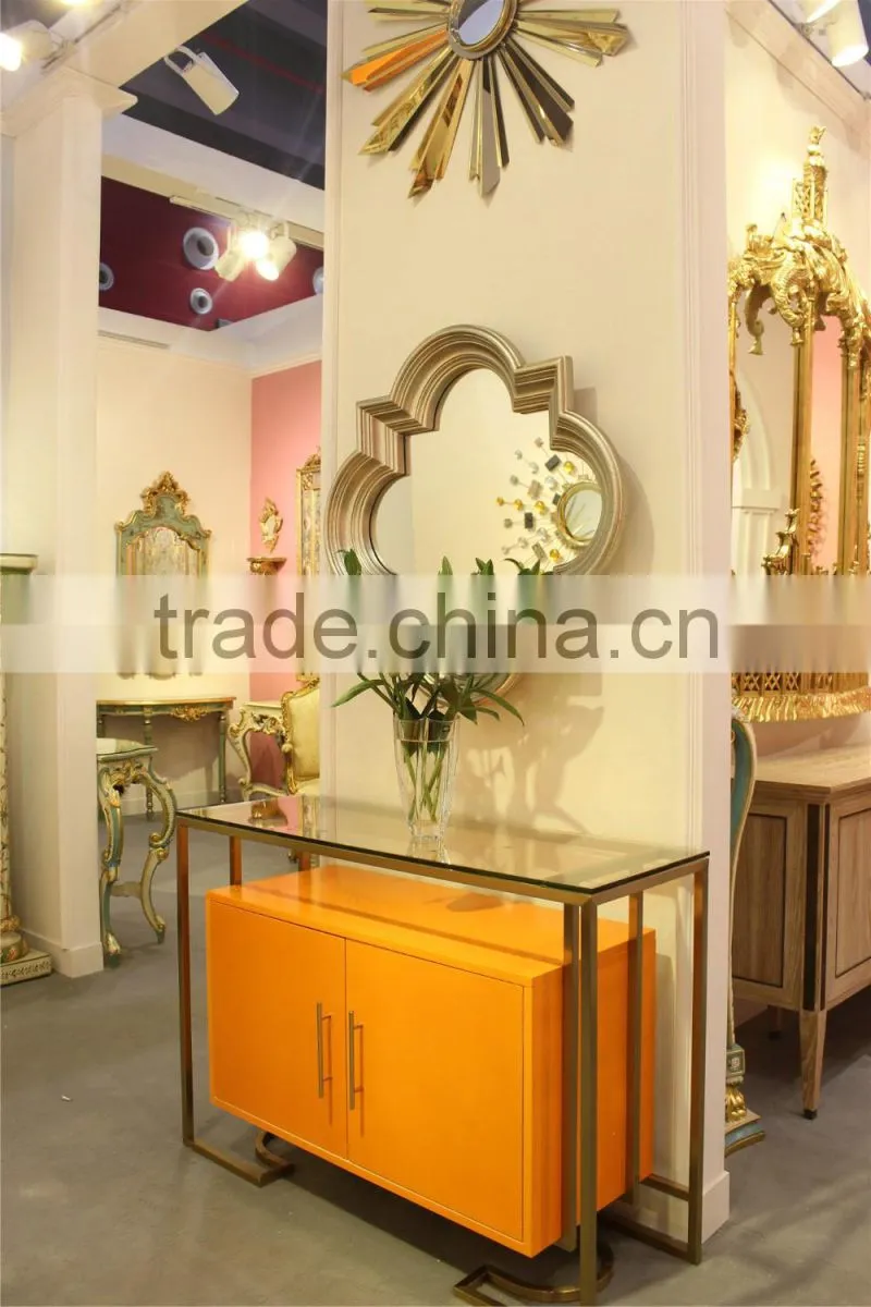Rose Gold Polished stainless steel decorative mirror/wall decor
